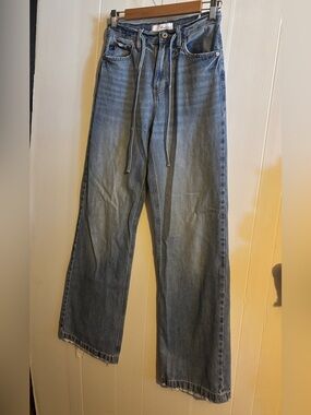 Kan Can high-rise wide leg jeans size 1/24